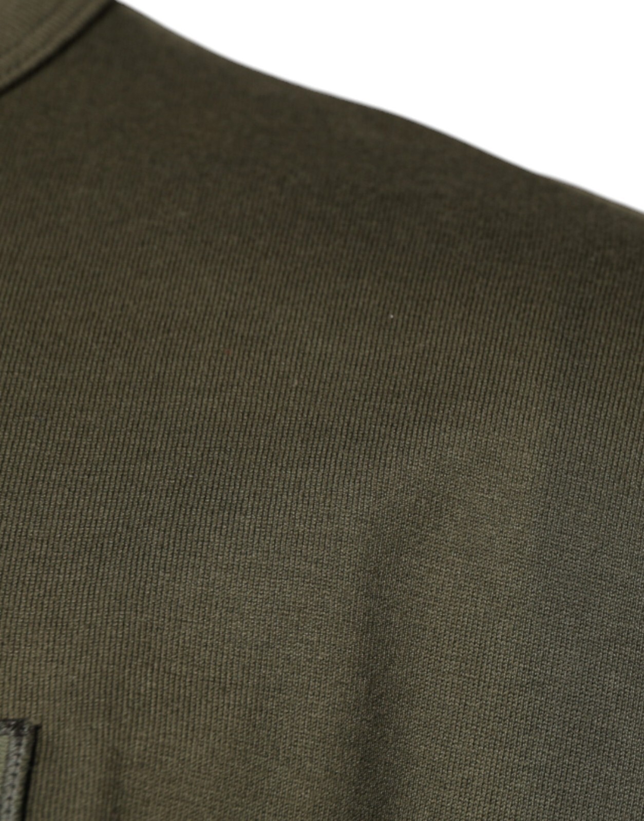 DOLCE & GABBANA T-shirt Army Green DG Love Cotton Crew Neck IT48/US38/M 520usd