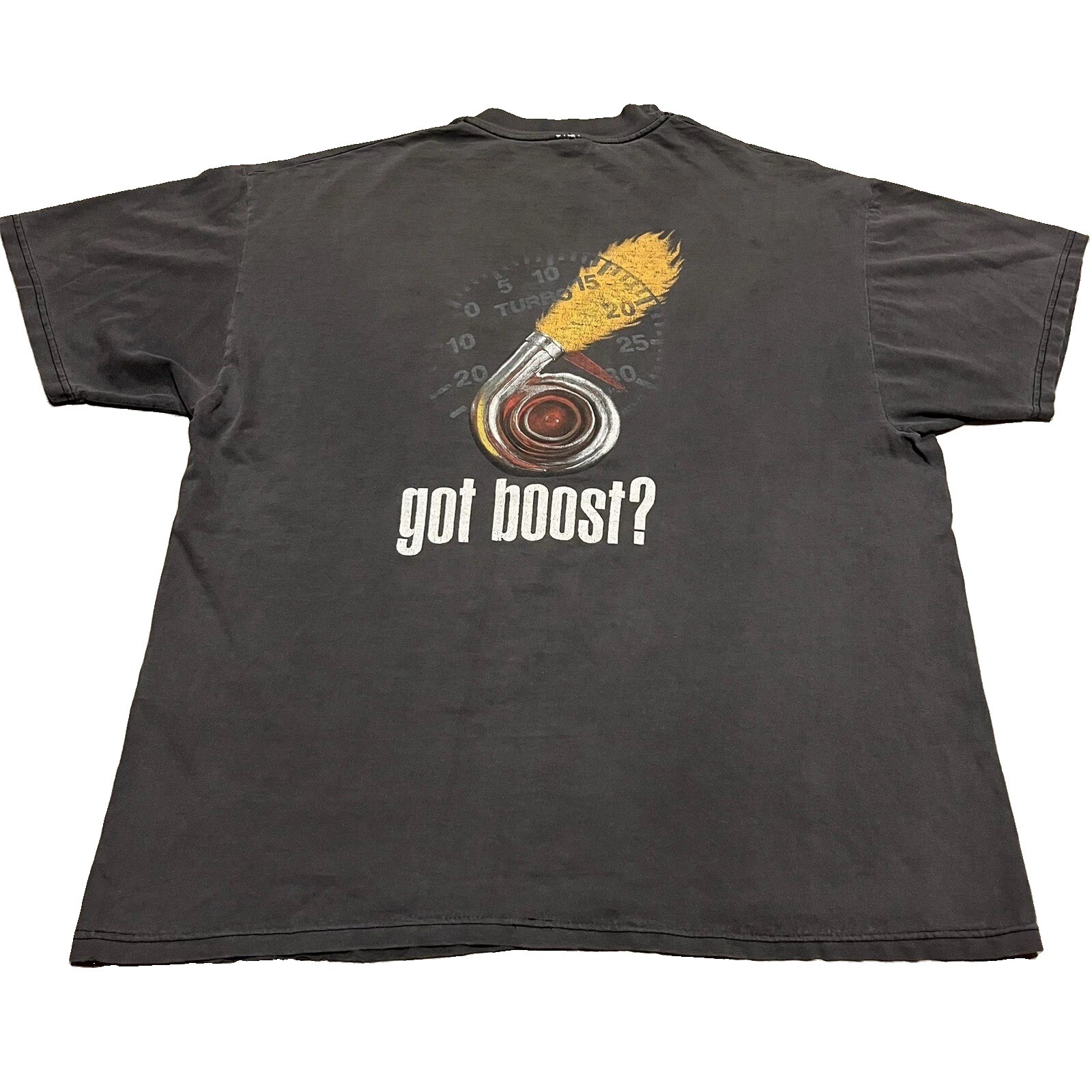 Vintage “Got Boost” Turbo Racing T-Shirt Tagged XL Fits Large 90s Vtg