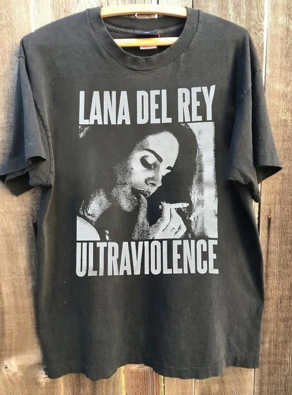 Lana Del Rey Ultraviolence 90s Album Graphic Tee