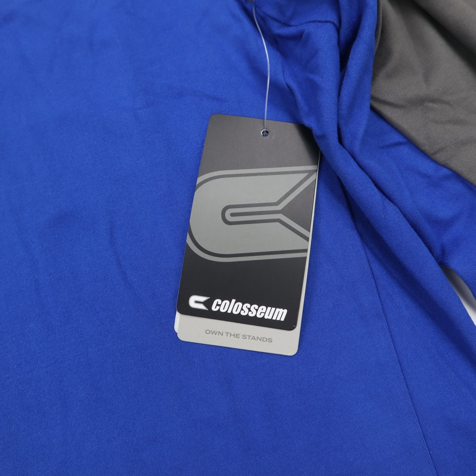 Delaware Blue Hens Colosseum 1/4 Zip Windshirt Pullover Mens Medium Blue NWT