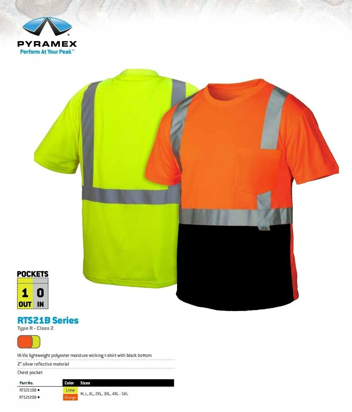 HIGH VISIBILITY ANSI ISEA CLASS 2 REFLECTIVE HI VIS ROAD WORK SAFETY T SHIRT