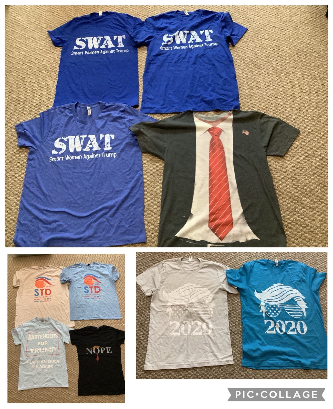 Trump T-Shirts Bundle Assorted Sizes
