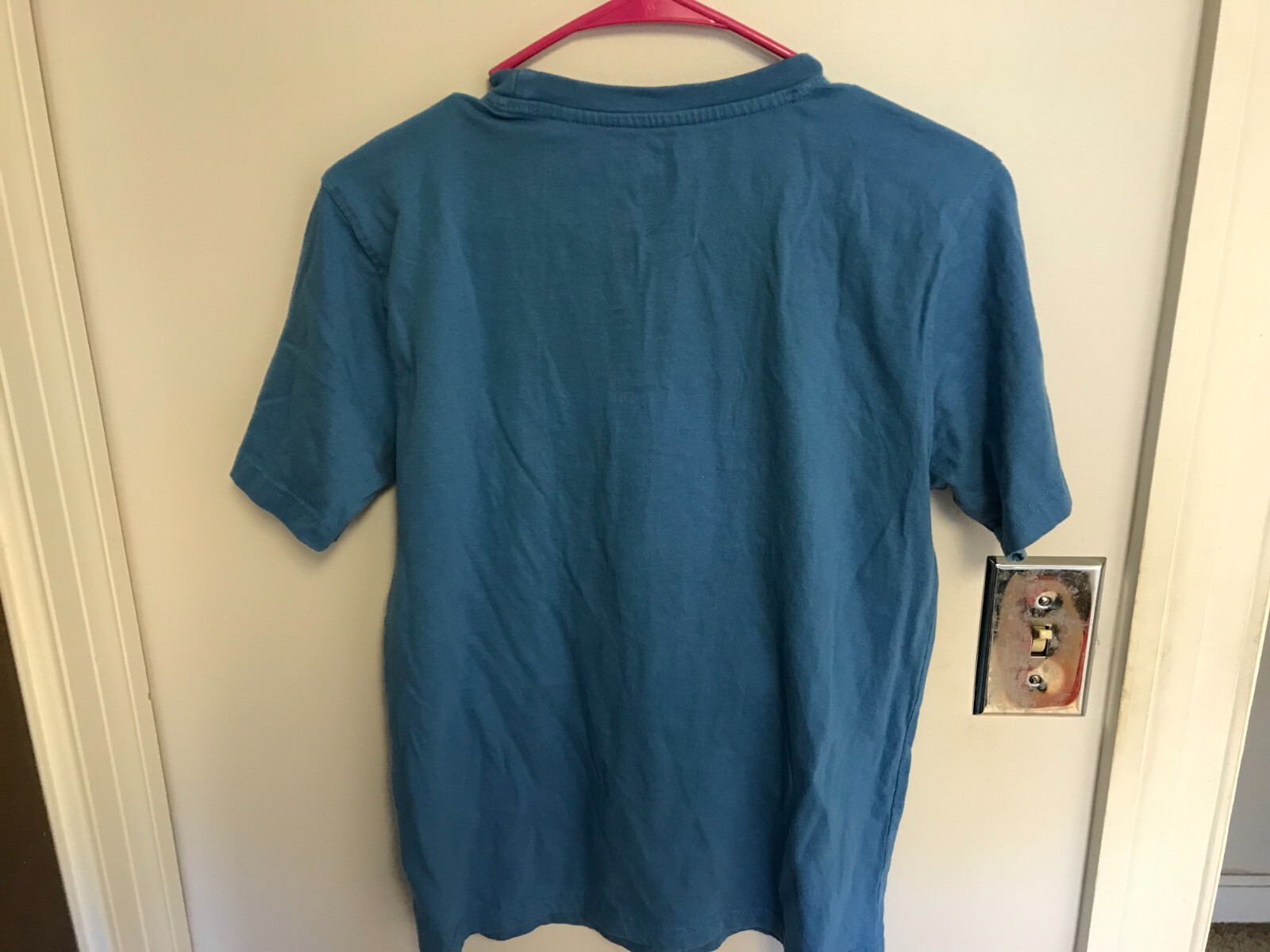 BORN FLY T SHIRT LARGE 14-16 WITH RAISED EMBOSSED BEAR RARE