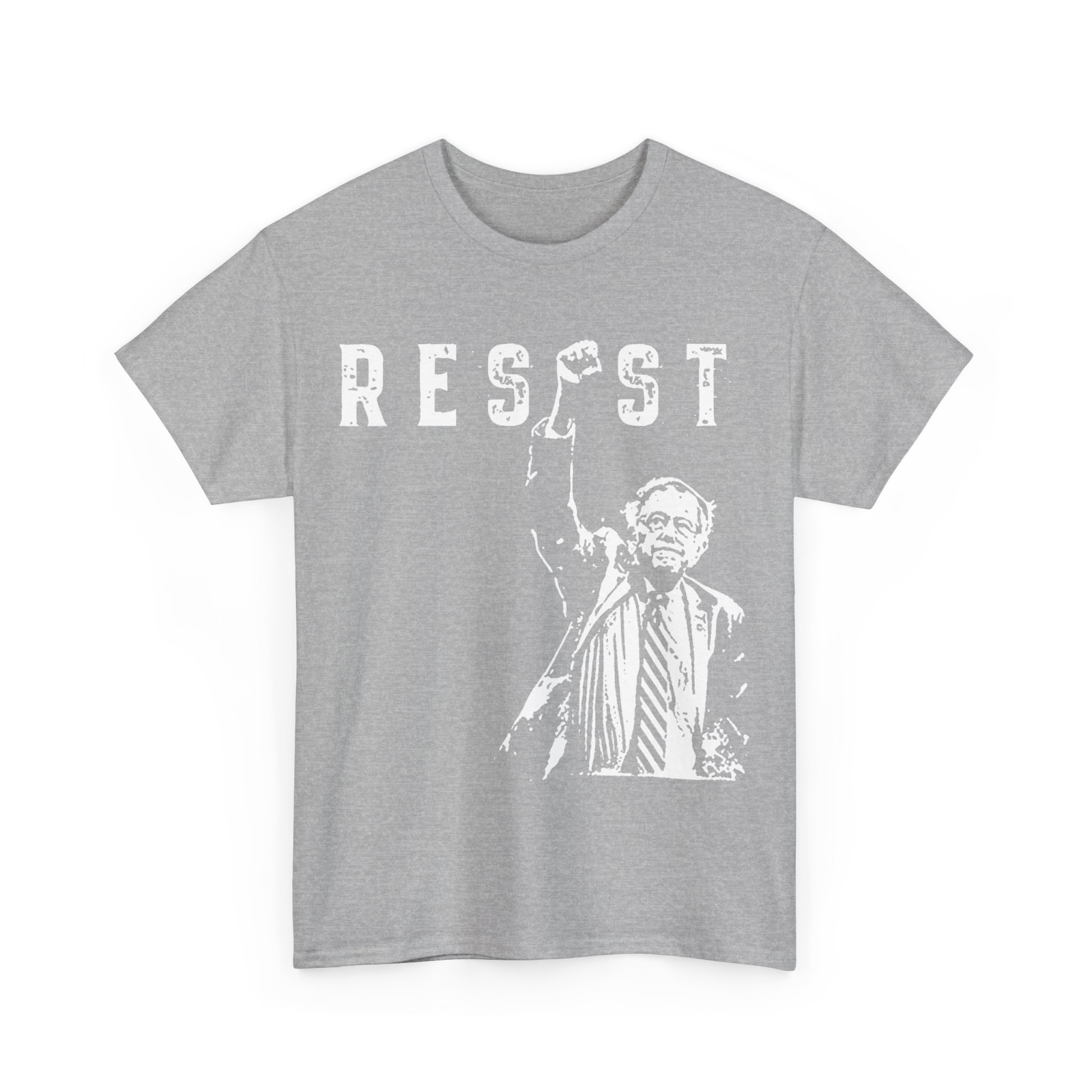 RESIST Bernie Sanders Freedom US National Service Protest T-Shirt, Political