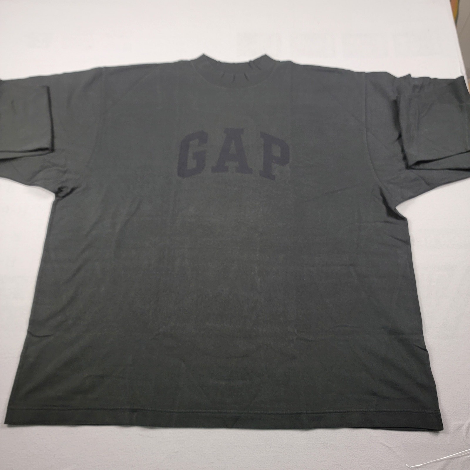 Yeezy x GAP Dove Long Sleeve Black T-Shirt Men’s XL(706-708)