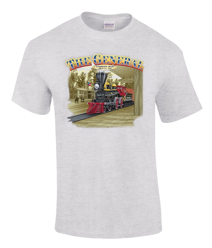 The General Steam Locomotive Railroad T-Shirt [41]