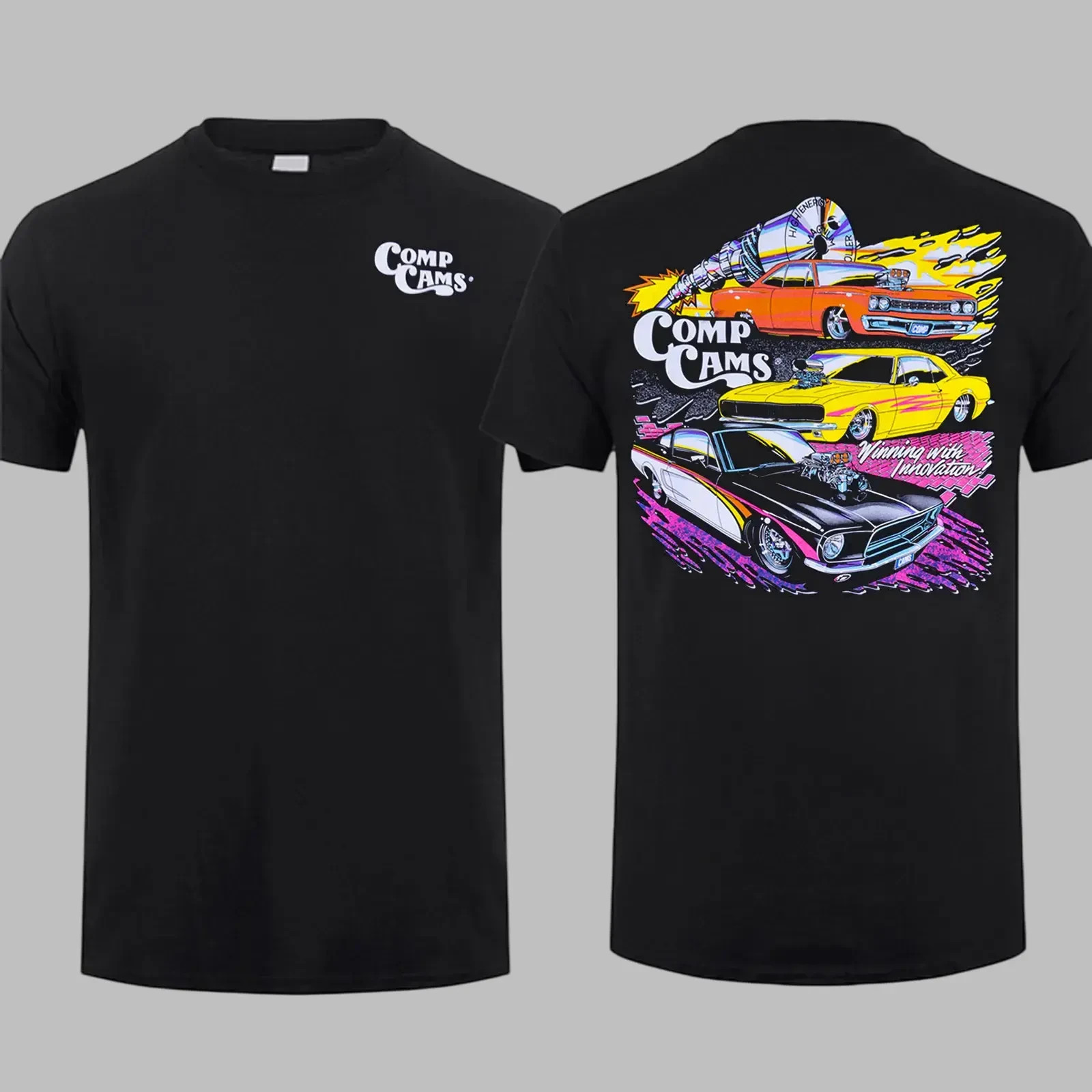 COMP Cams 90’s Pro Street T-Shirt Gift for Truck Lover Unisex Casual Shortsleeve