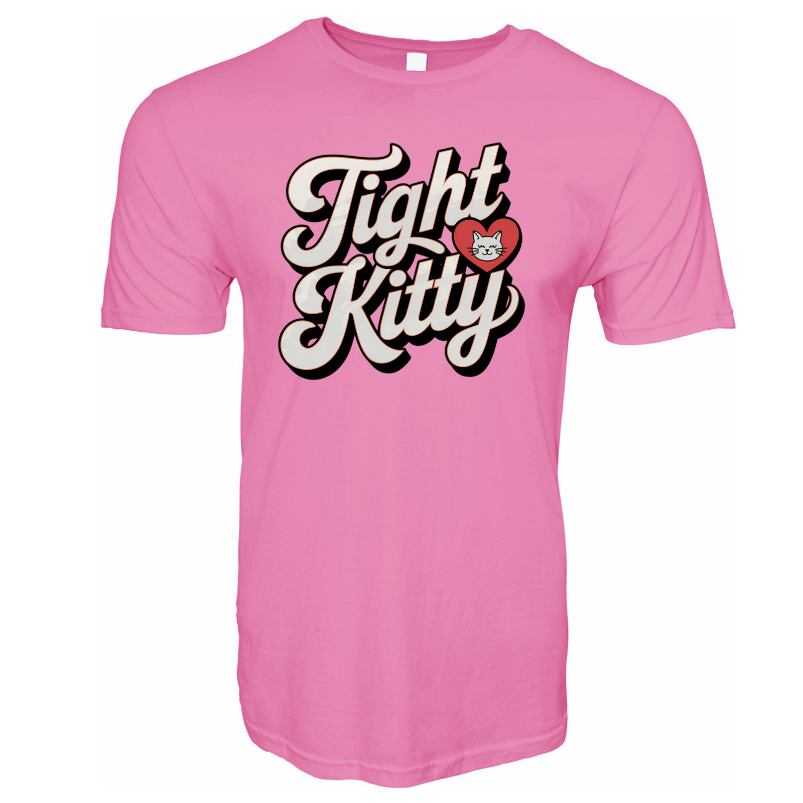 TIGHT KITTY FUNNY HUMOR ADULT NOVELTY TSHIRT