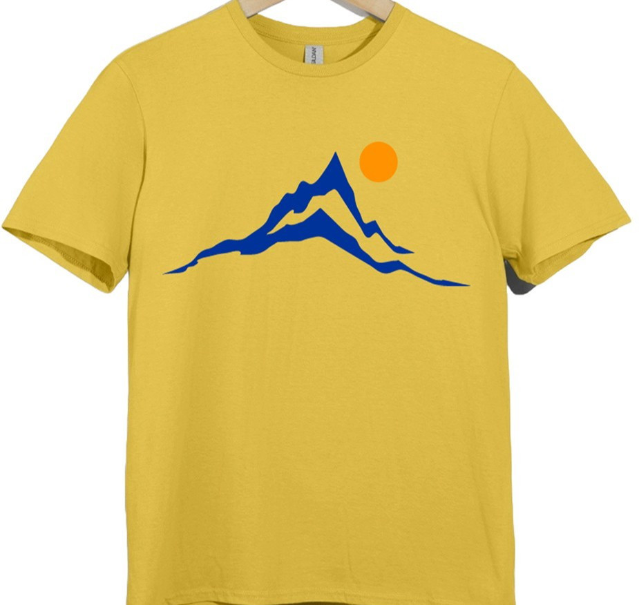 Mountain Hiking T Shirt Outdoor Adventure Graphic Tee Hiker Camper Nature Gift