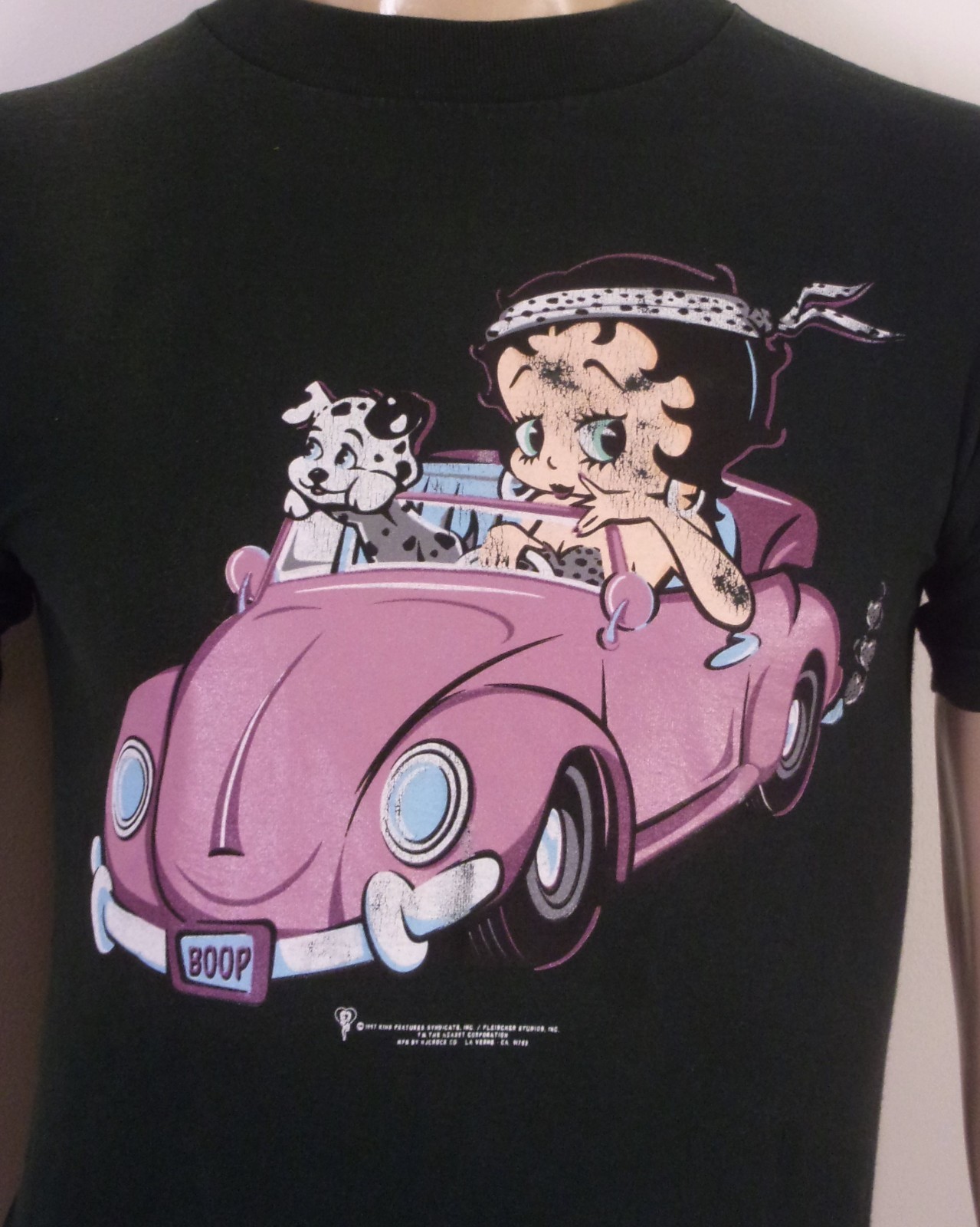vintage 90s Betty Boop T-Shirt 1997 King Features SZ S