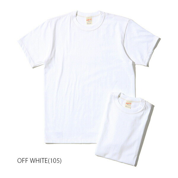 WHITESVILLE 2-PACK T-SHIRT WV73544 White Black Toyo Enterprise MADE IN JAPAN
