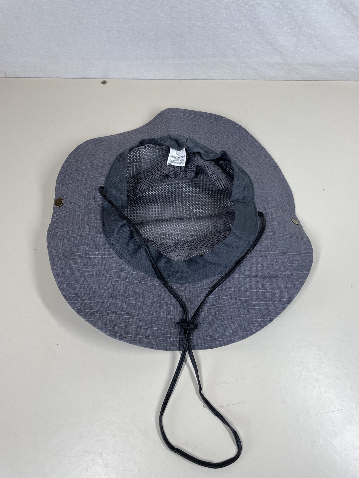 Men’s UV Protection Fishing Hat – Foldable Boonie Hat with Adjustable Chin Strap