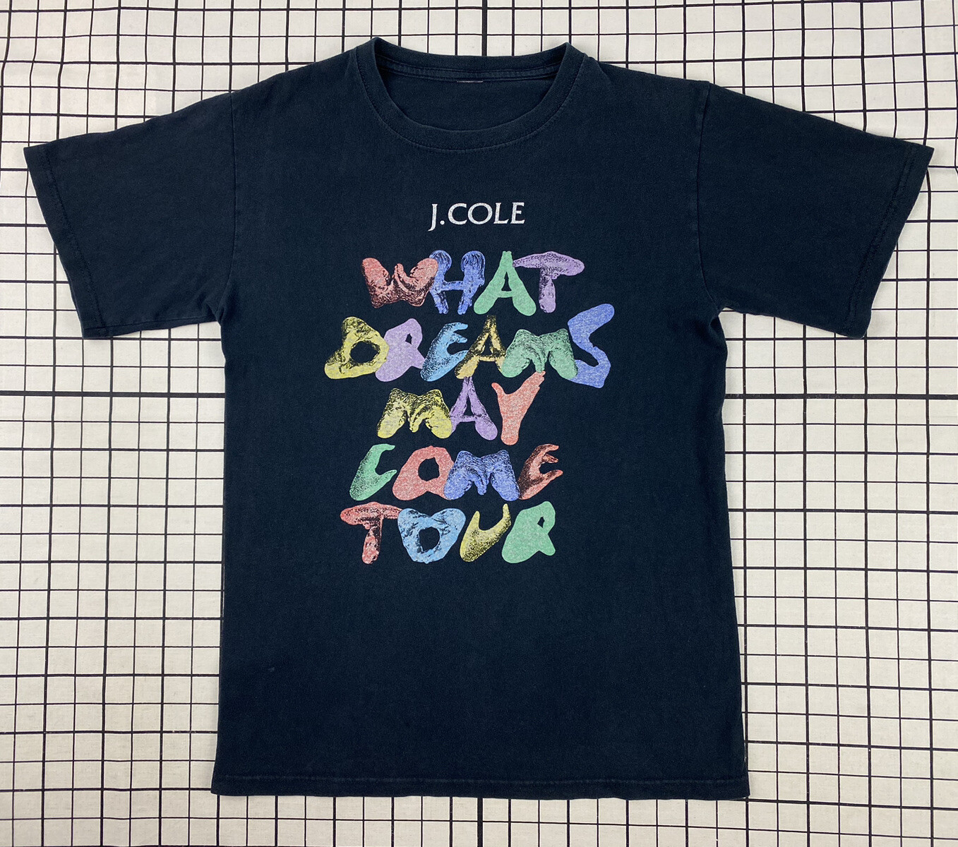 2013 J COLE WHAT DREAMS MAY COME TOUR T SHIRT HIP HOP RAP DREAMVILLE
