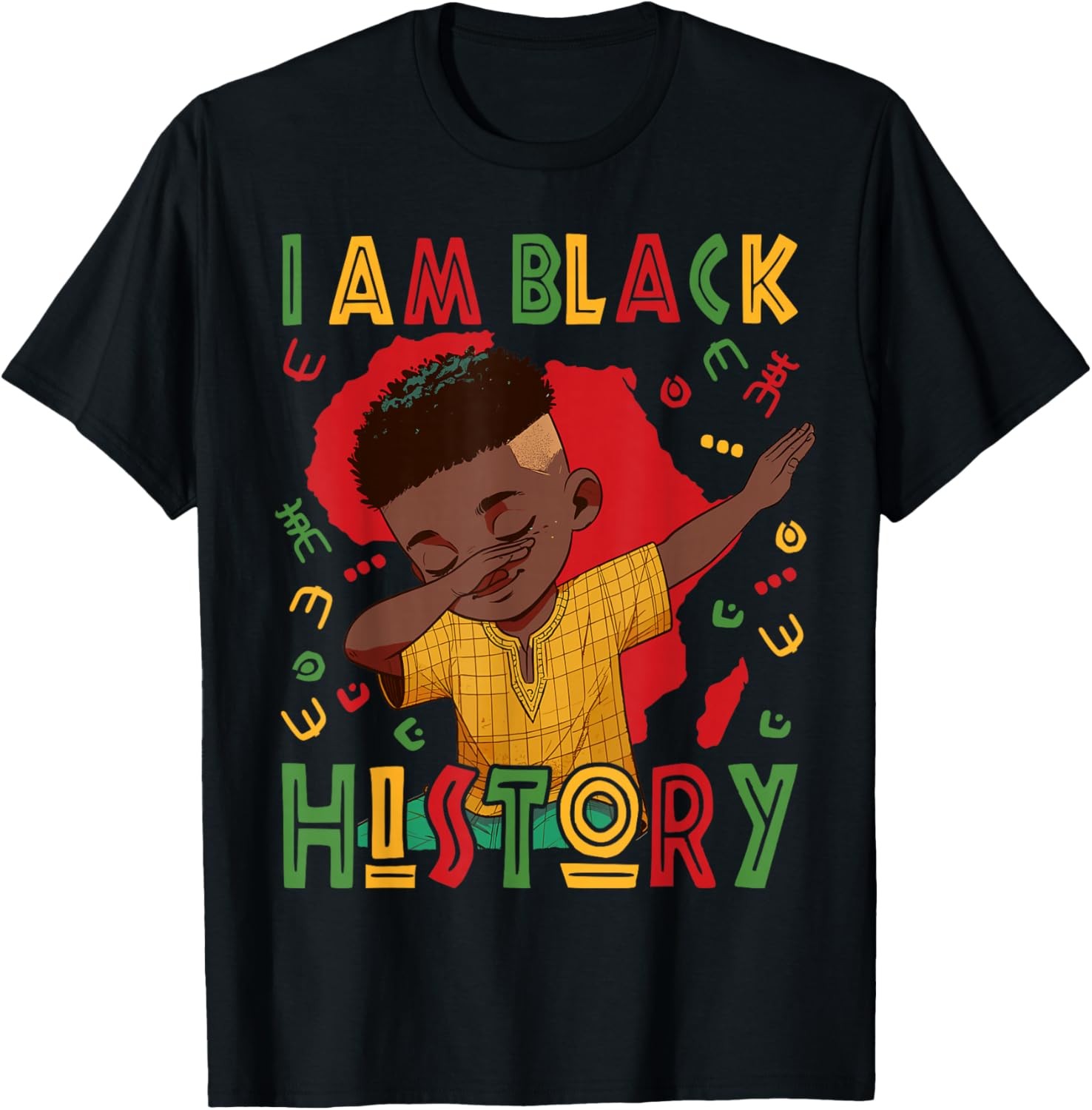 I Am Black History Boy Black History Month T-Shirt
