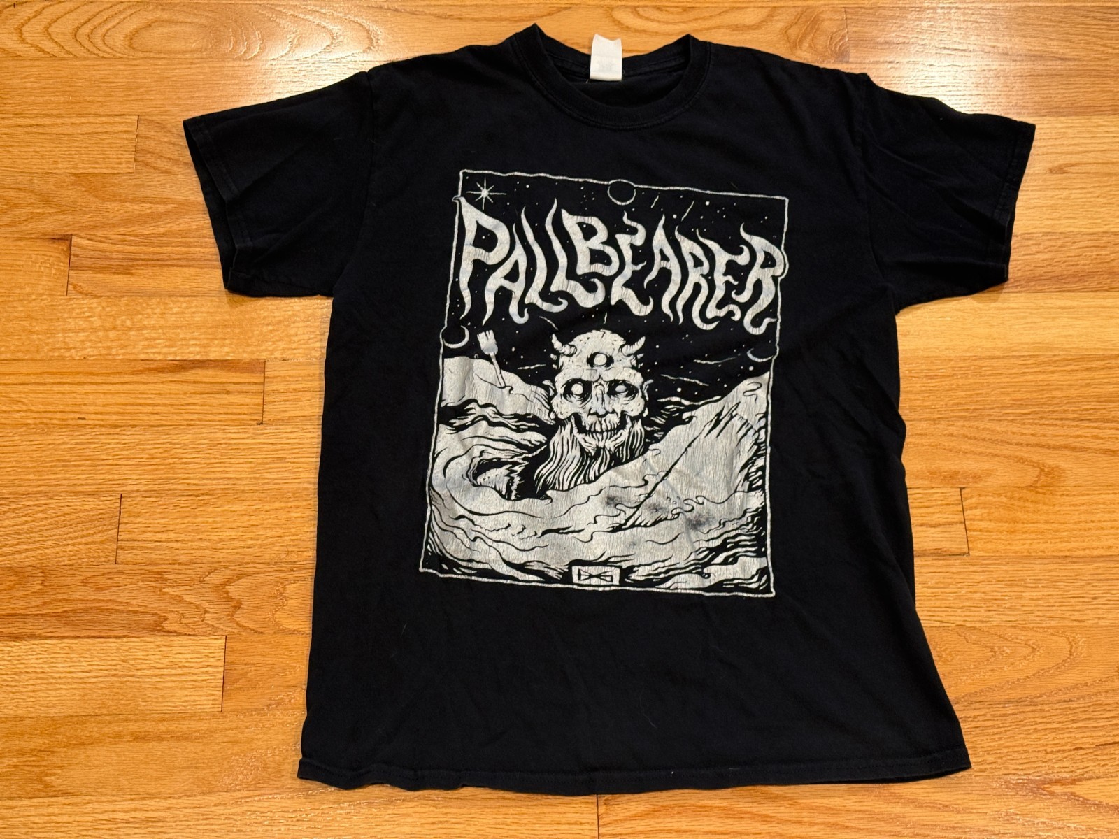 Pallbearer Metal Band T-Shirt Black Devil Graphics Size Medium