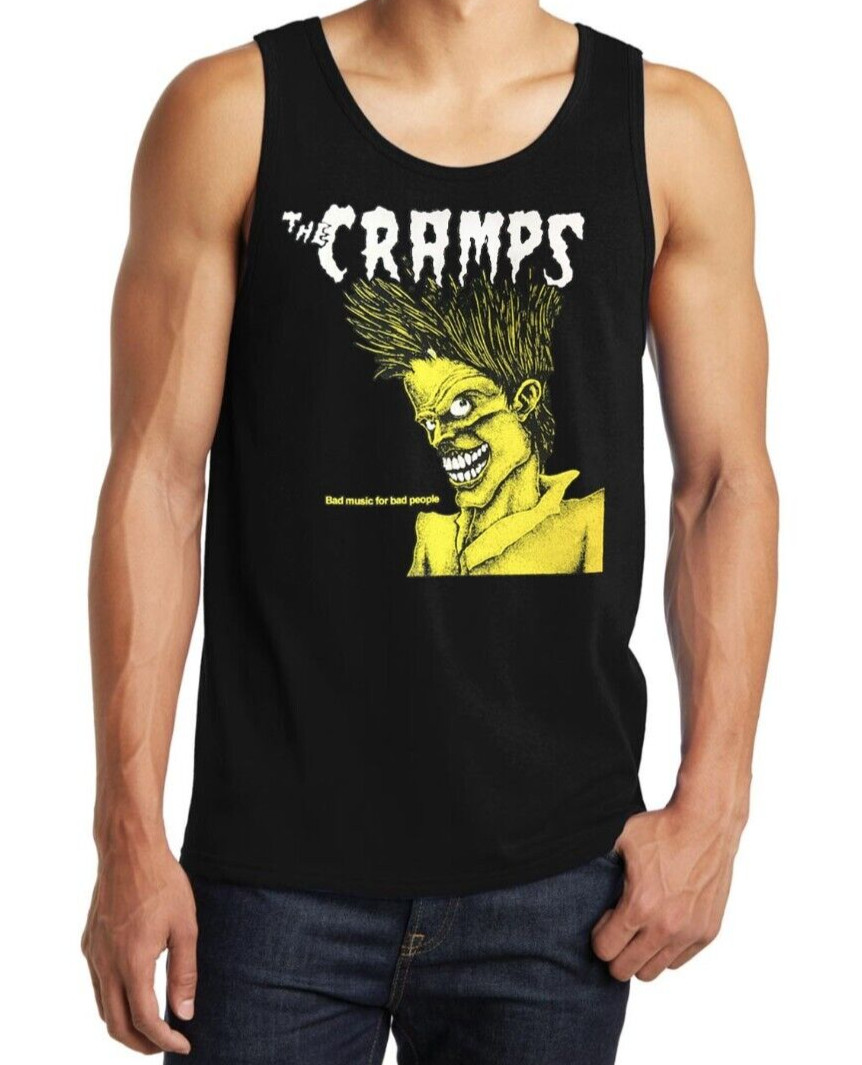 The Cramps Rock Band Black Tank Top (Various Colors)