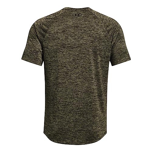 1326413 Under Armour Men’s Tech 2.0 Short-Sleeve T-Shirt Marine OD Green/Black M