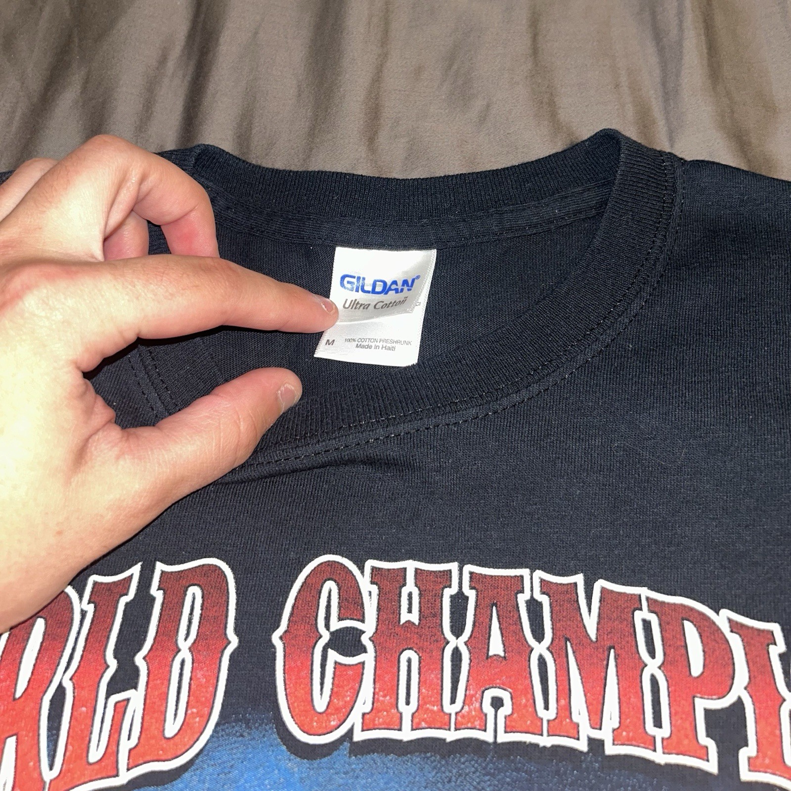 RARE JB Mauney First Championship T-Shirt Size Medium