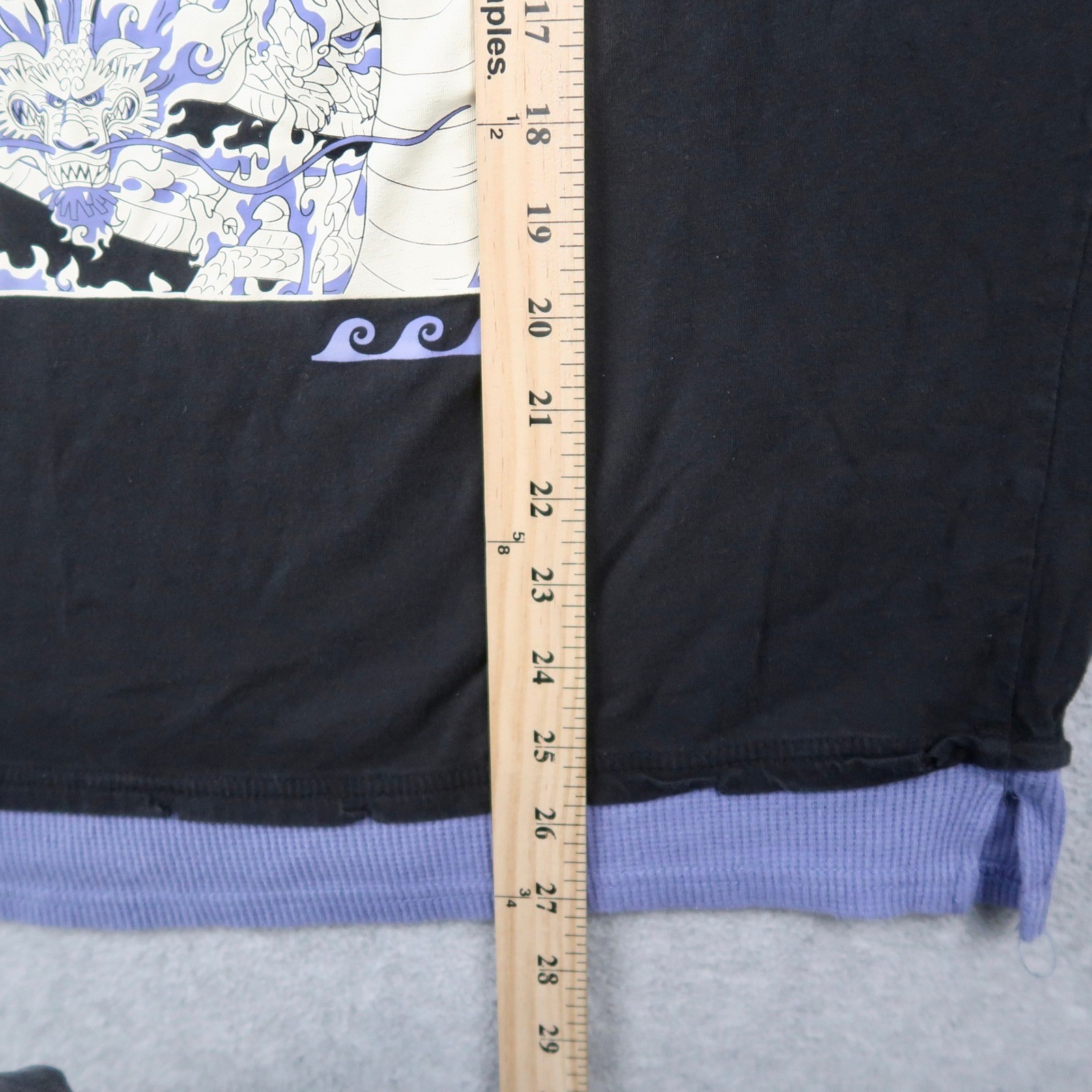 One Piece Hot Topic Exclusive Luffy Yamato Kaido Layered Long Sleeve Shirt XL