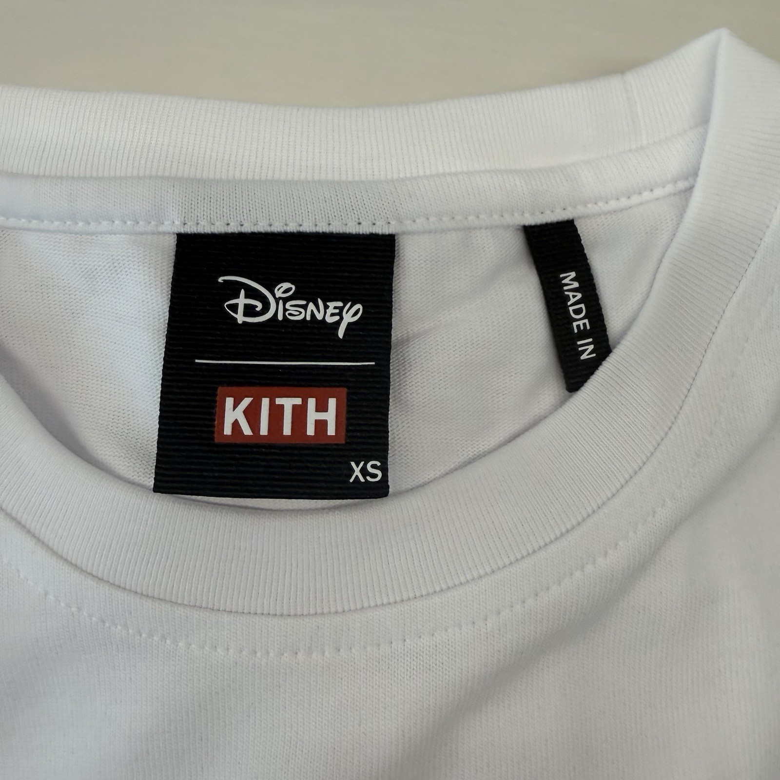 Kith x Disney 30s Mickey Standing Classic Logo L/S Tee Rare NEW XS