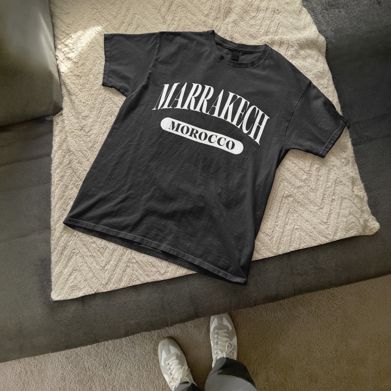 Marrakech Morocco retro vacation souvenir classic tee desert city