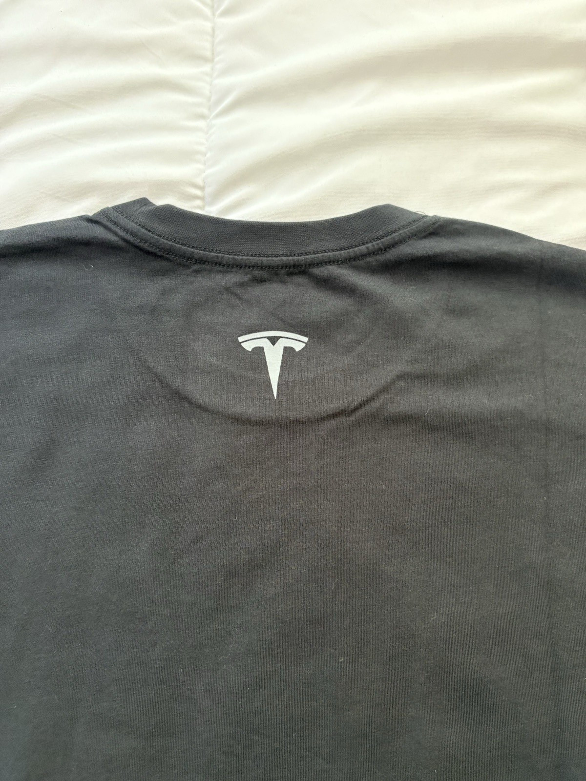 3 Count Black TESLA T Shirt Men’s Size L Large 100% Cotton BRAND NEW