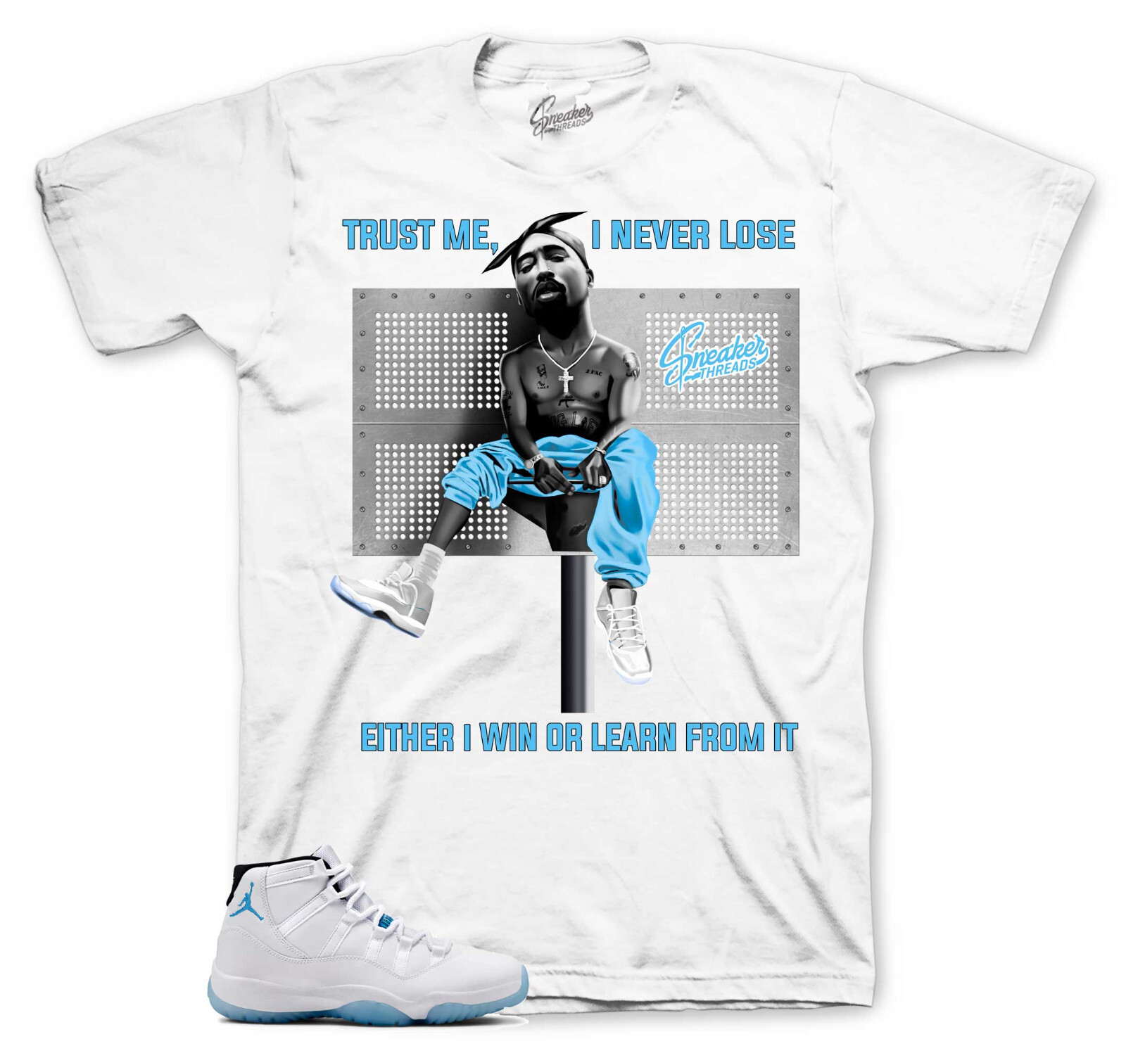 Shirts To Match Jordan 11 Legend Blue Sneaker Tees – Trust Me Shirt