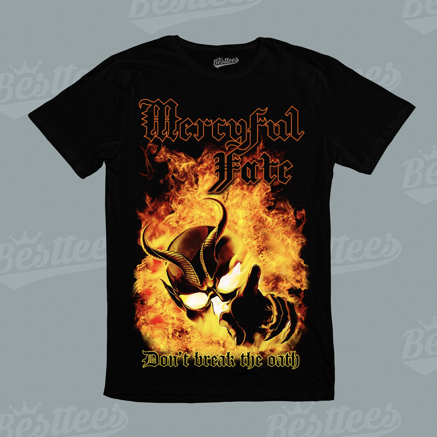 Long/Short Sleeve Danish Heavy Music Metal Rock Band Mercyful Fate Oath T-Shirt