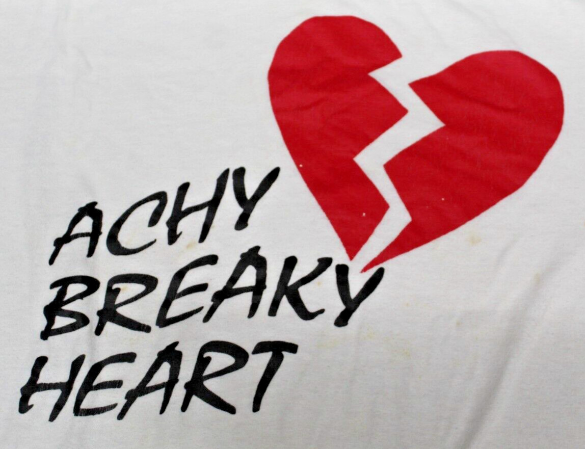 Vintage Achy Breaky Heart Single Stitch T Shirt Men’s M