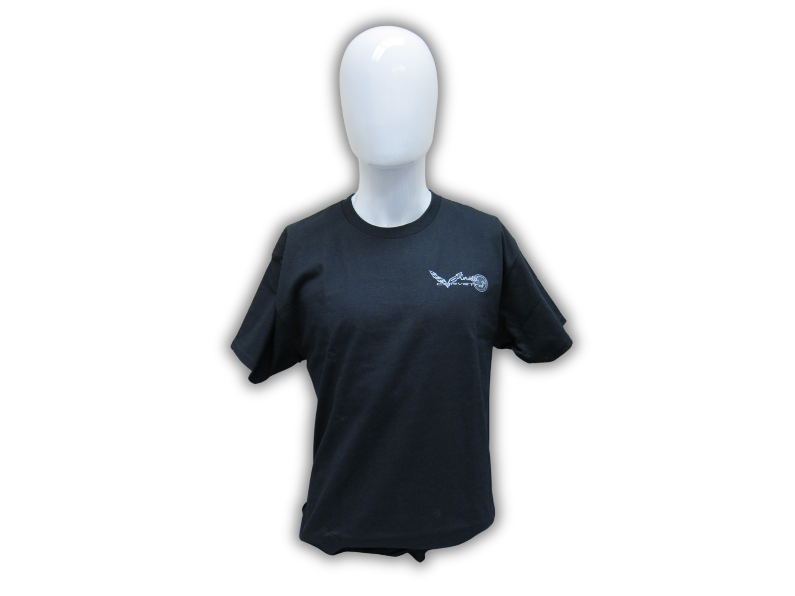 Chevrolet Corvette All Year Logo C1-C8 Graphic Black T-Shirt Official Licensed