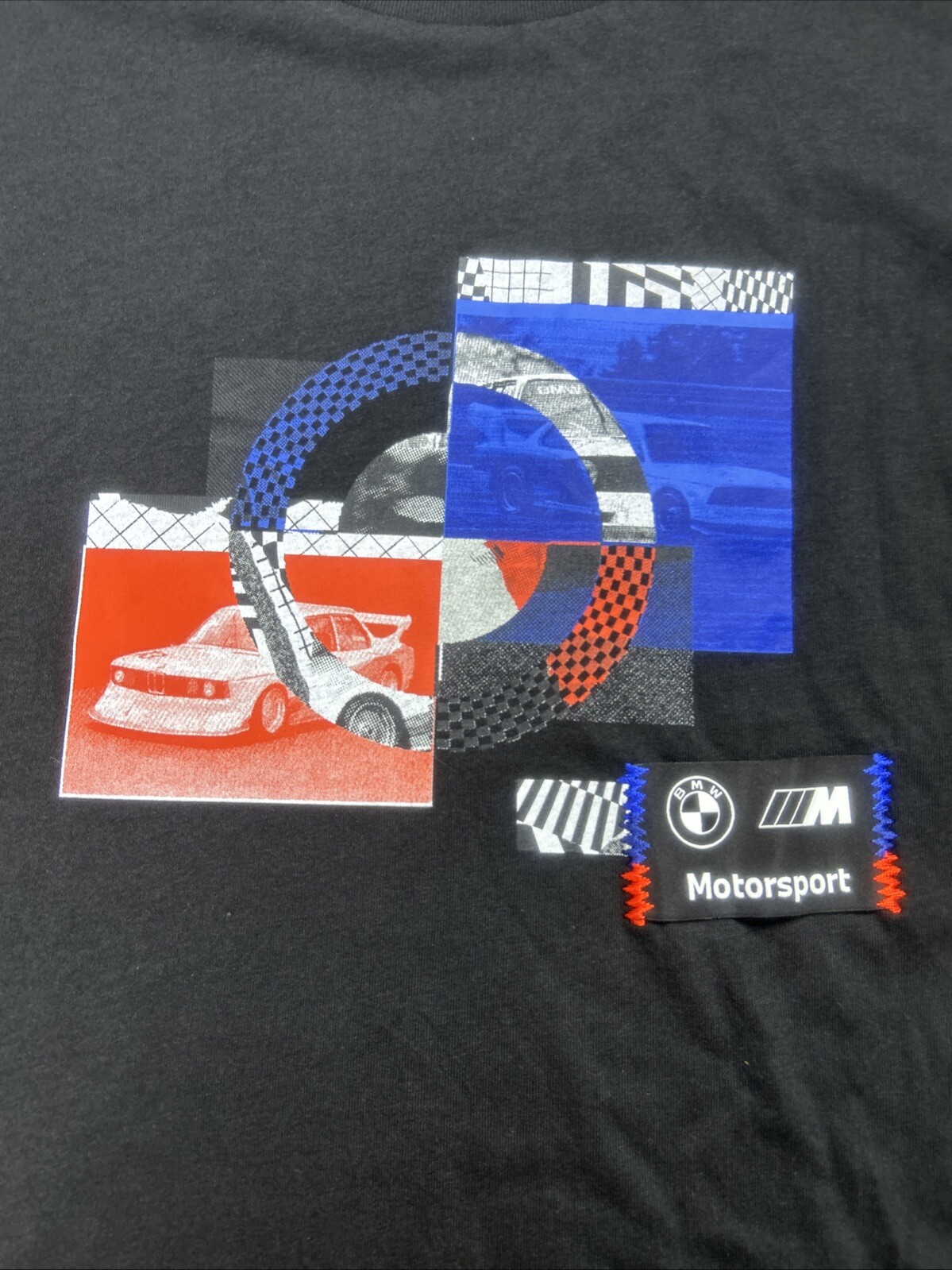 Puma ESS+ BMW Motorsport Logo Tee Black Men’s Size S Standard Fit NWT