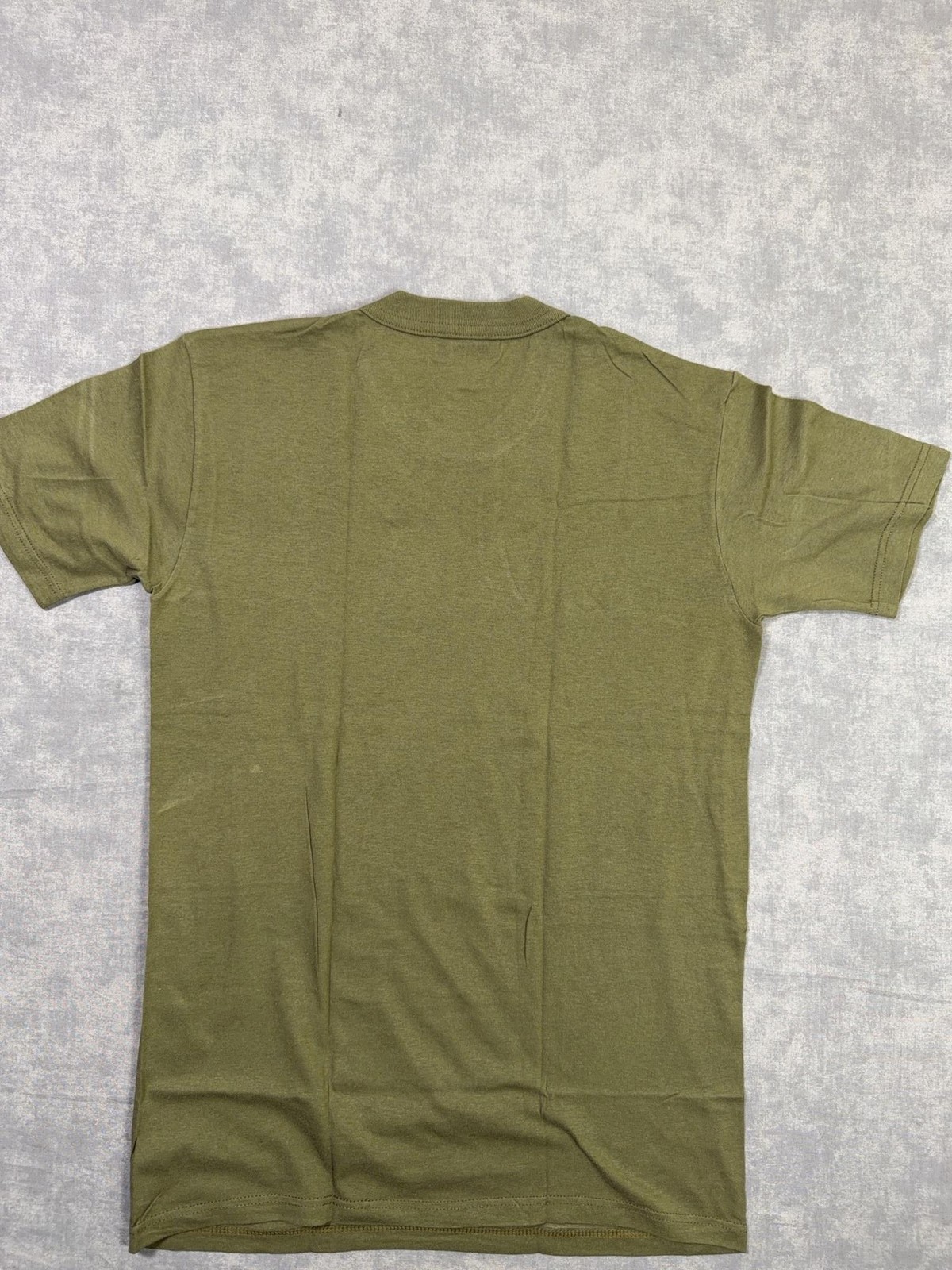 Vintage Soffe Shirts Shirt Mens S Green Basic Crew Tee Made In USA Poly Cotton