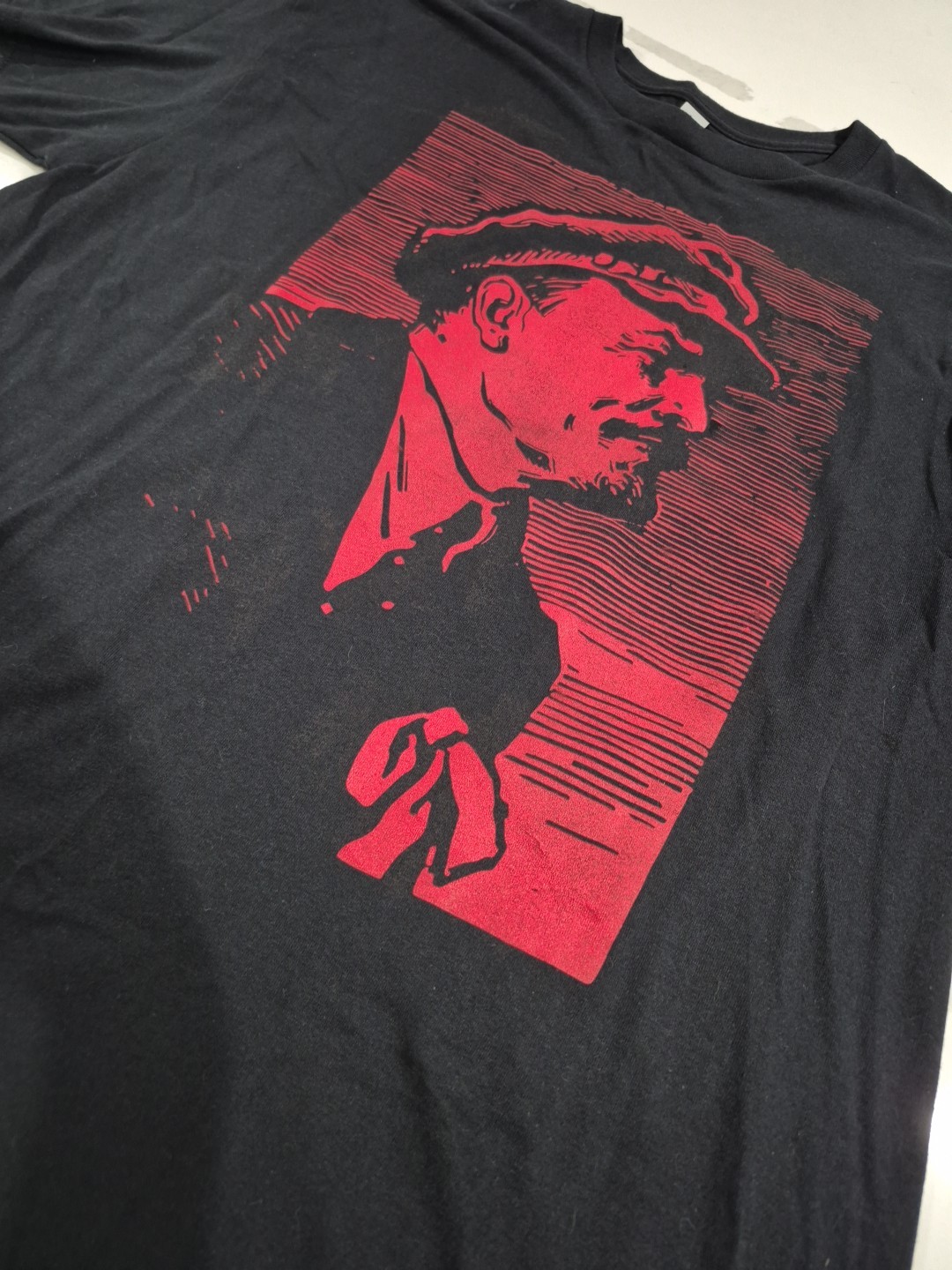 Nwt Comrade Lenin Black Communists Unisex Gilden T Shirt Size XL 100% Cotton!
