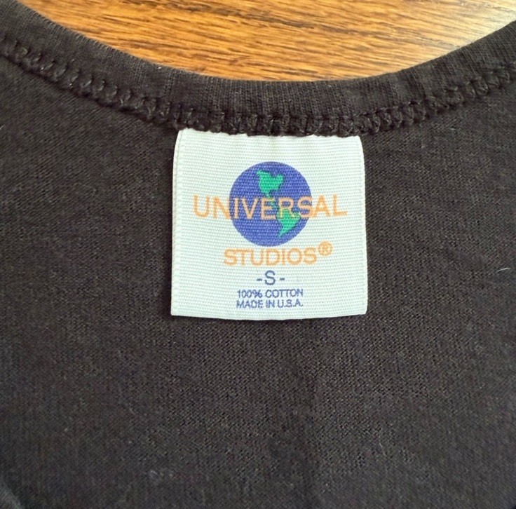 Vintage 90s Universal Studios Florida Neon Logo Souvenir Tank Top USA – Small