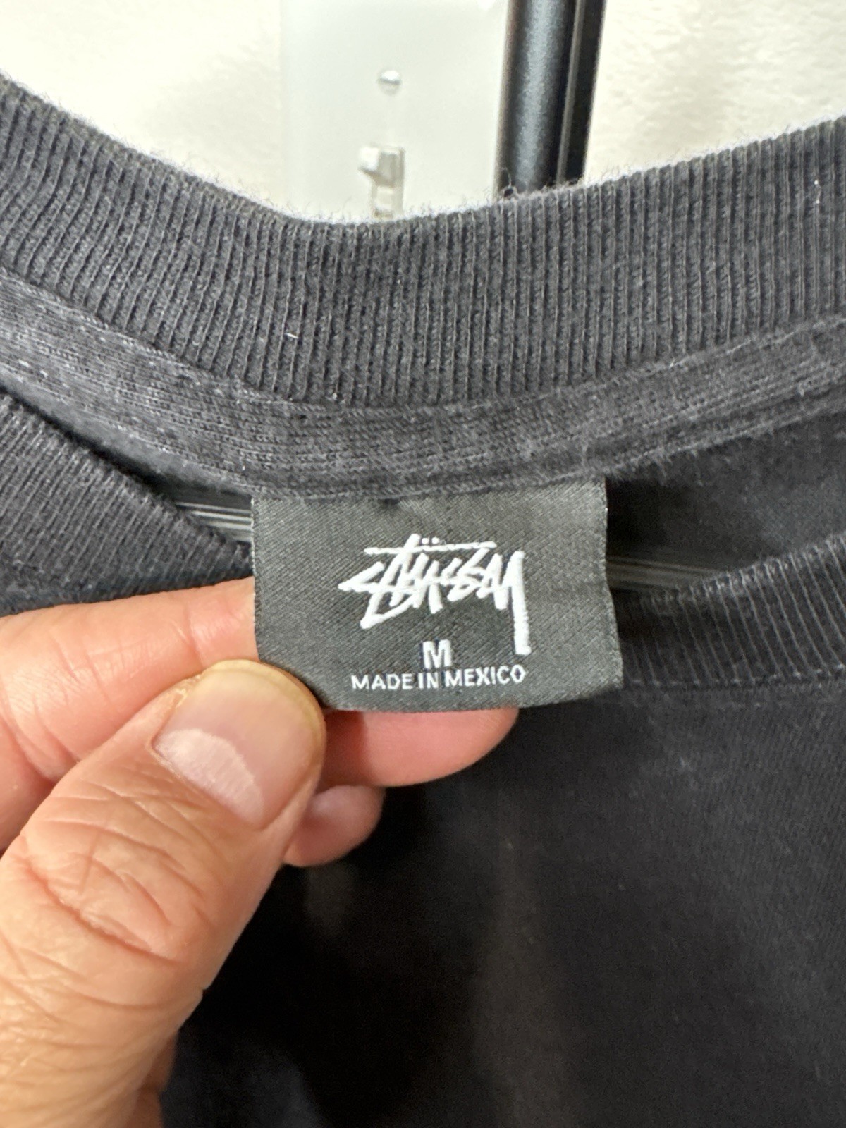 Stussy End Racism Now Stand Firm Tee Black Size M Streetwear Skate Shirt