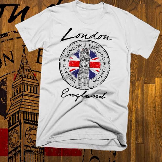 London England Big Ben T-Shirt Great Britain United Kingdom Vacation, S to 3XL