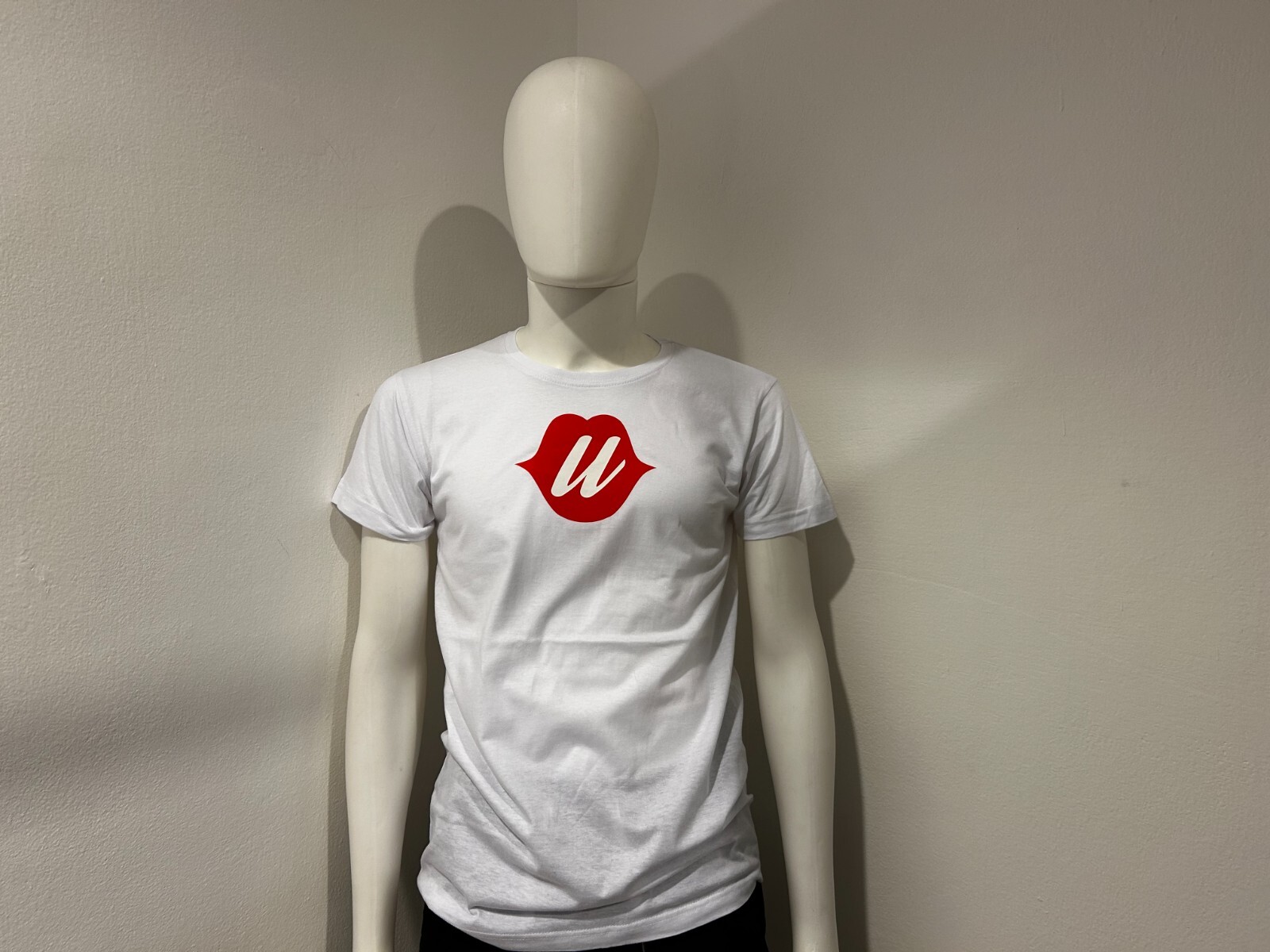 Unisex Short Sleeve T-Shirt, White & Black, Brand “Suka” with Front Print