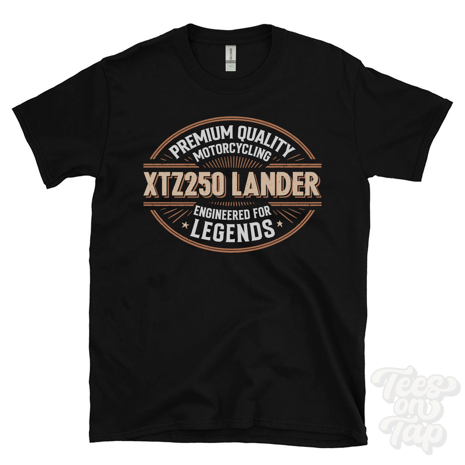 XTZ250 LANDER T-SHIRT – PREMIUM QUALITY MOTORCYCLING ENGINEERED FOR LEGENDS