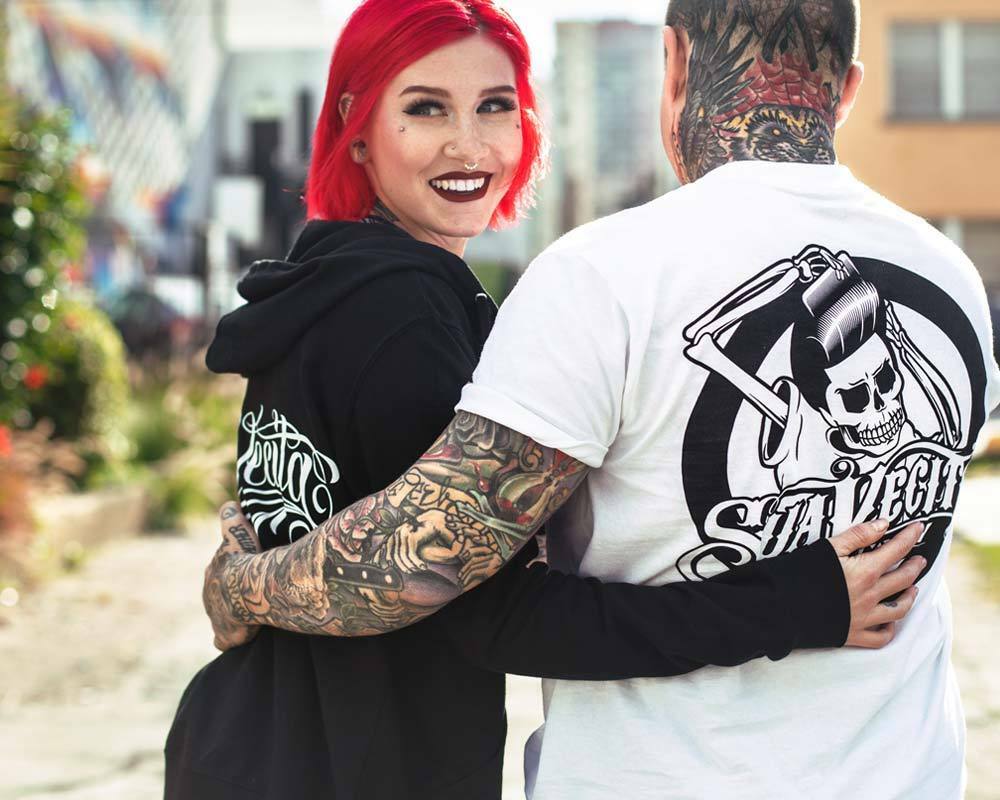 Men’s Suavecito OG White Tee Shirt (S, M, L, XL, 2XL, 3XL, 4XL, 5XL)