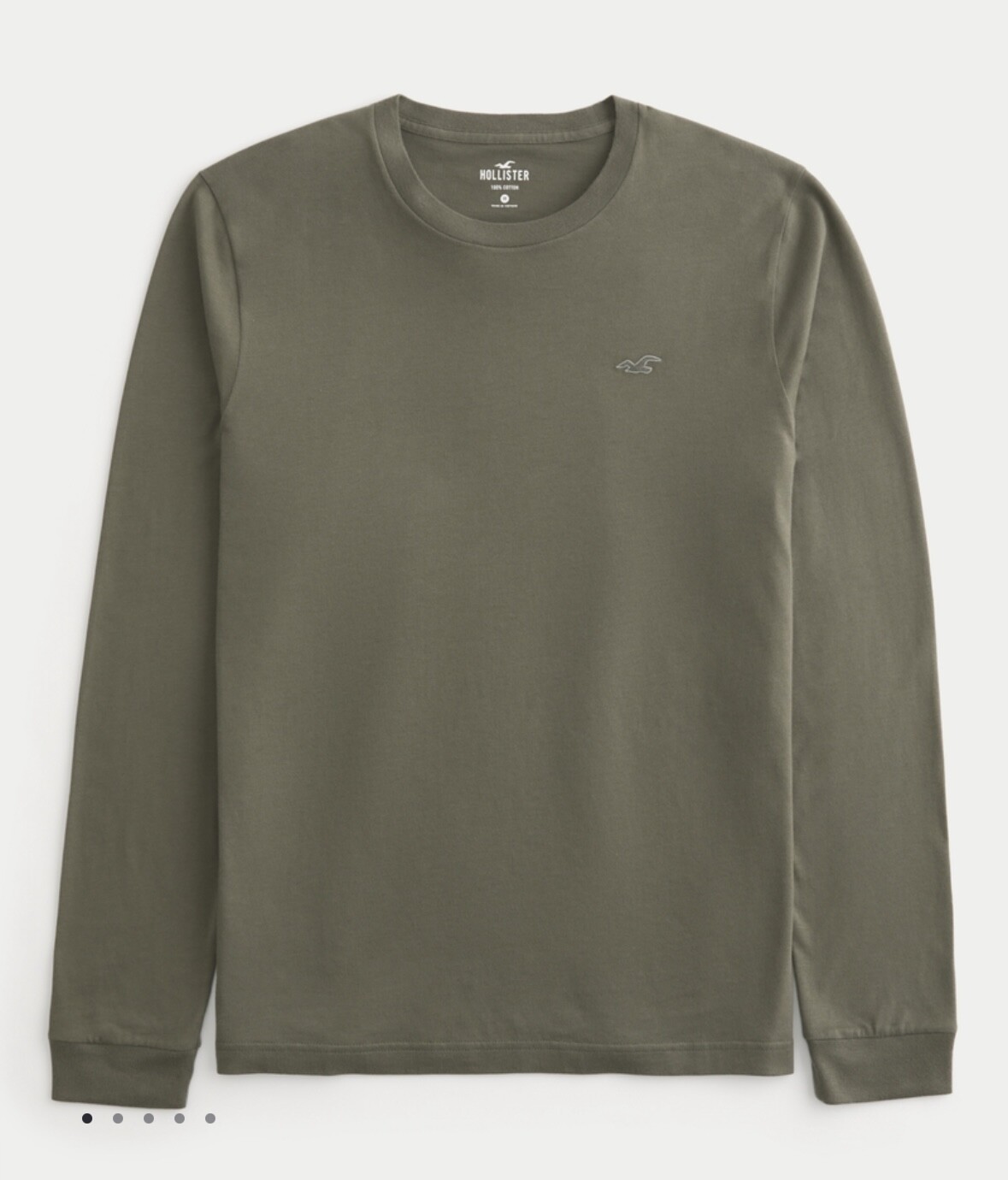 NWT HOLLISTER MEN’S Soft Icon Long Sleeve Tees T-Shirts, Sizes M / L / XL/ XXL