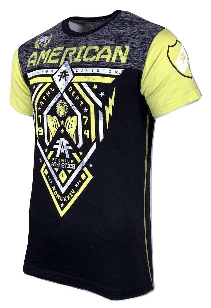 American Fighter Men’s T-shirt FAIRBANKS Athletic Black MMA XS-5XL