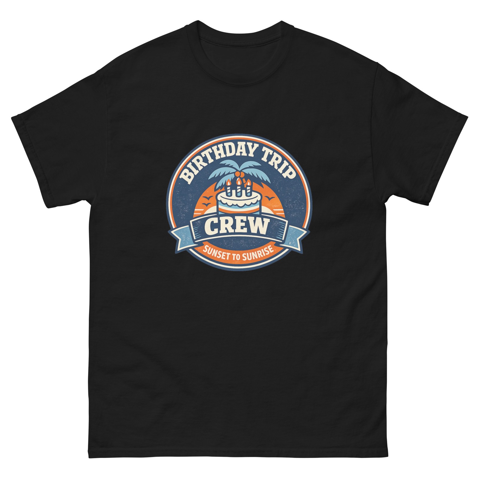 Unisex Classic Gildan T-Shirt – Birthday Trip Crew