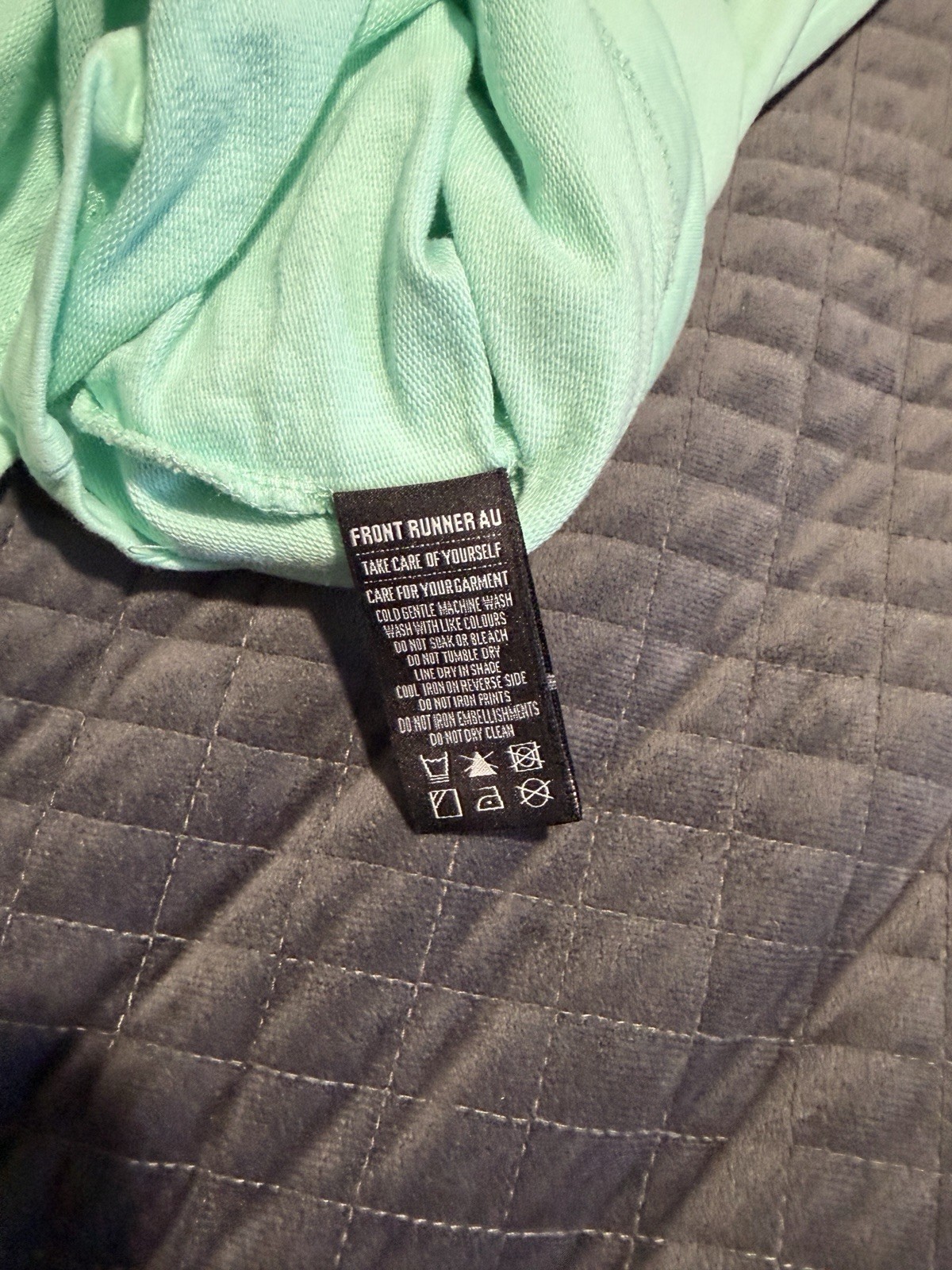 Front Runner X EBT Turquoise T-Shirt Size S (Oversized fit)