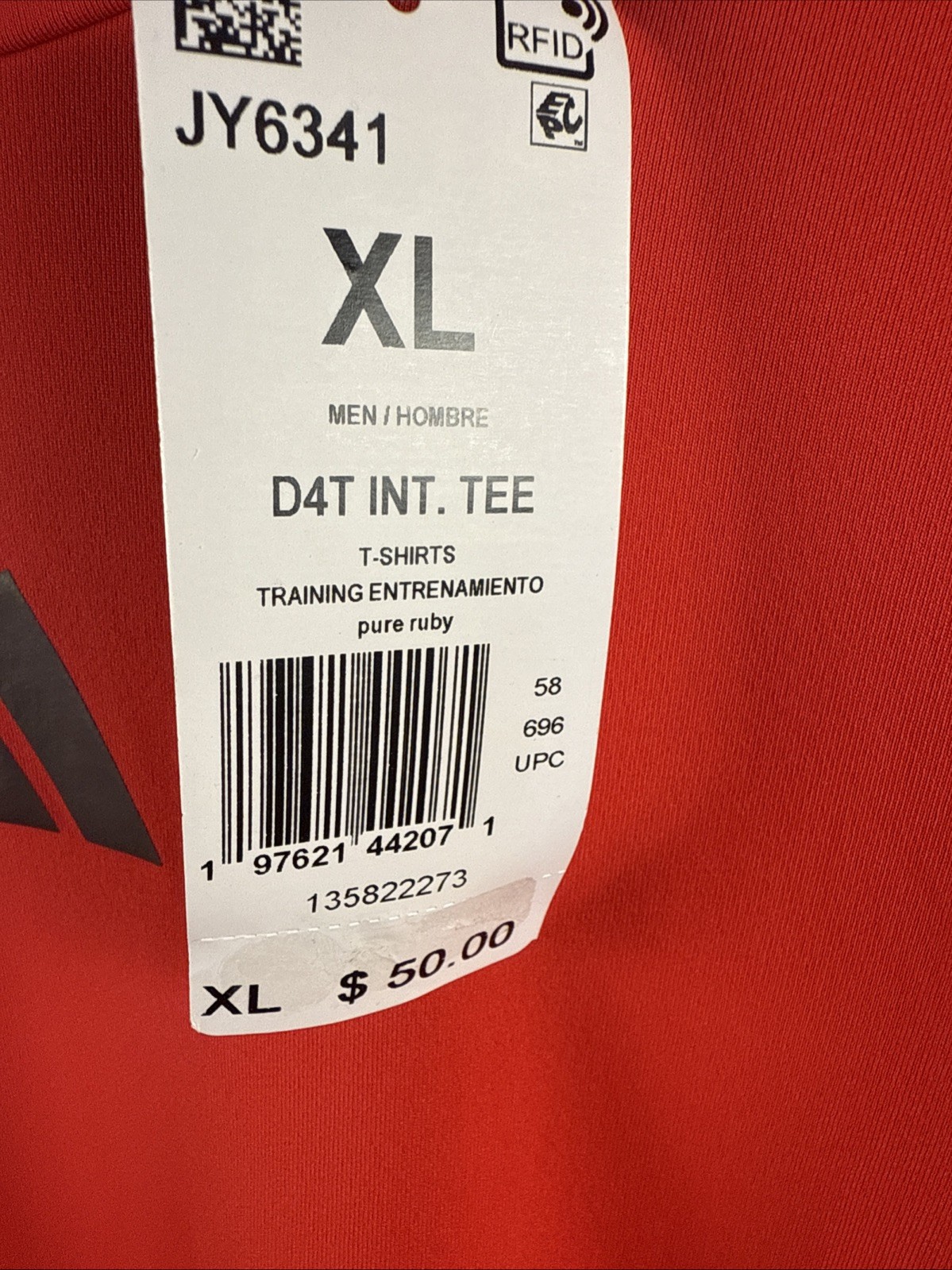 NEW adidas Men’s Designed for Training Intensity T-Shirt Size XL Retail $50