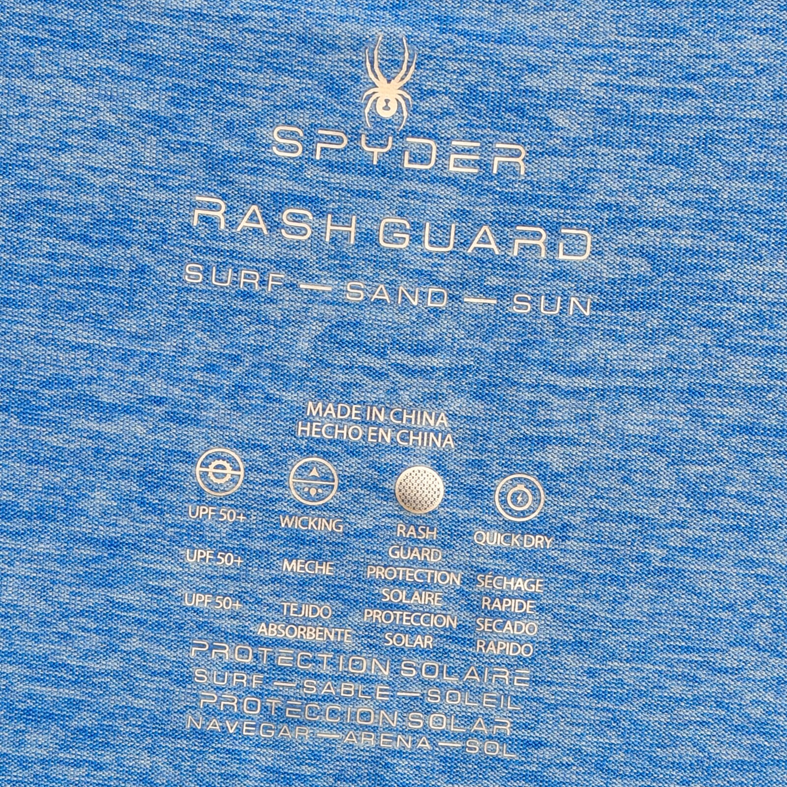 NWT ! Spyder Men’s sun tee ( Rash Guard),50+ UPF,lightweight in 3 colors S-XXL