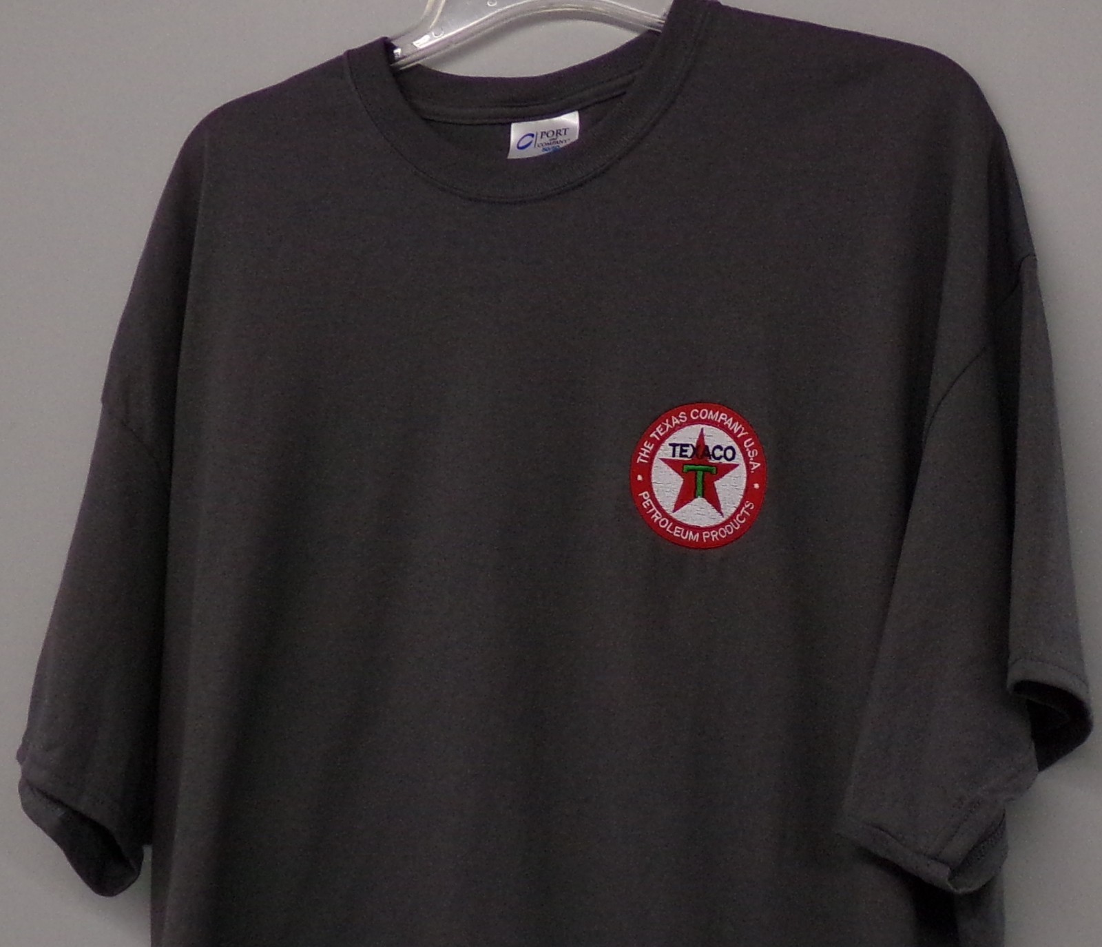 Texaco Gasoline Vintage Logo Embroidered T-Shirt S-6XL, LT-4XLT New
