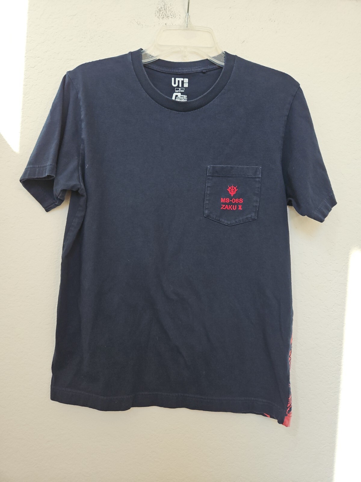 Uniqlo UT X Gundam Graphic T-shirt Size Small MS-06S Char ZAKU II
