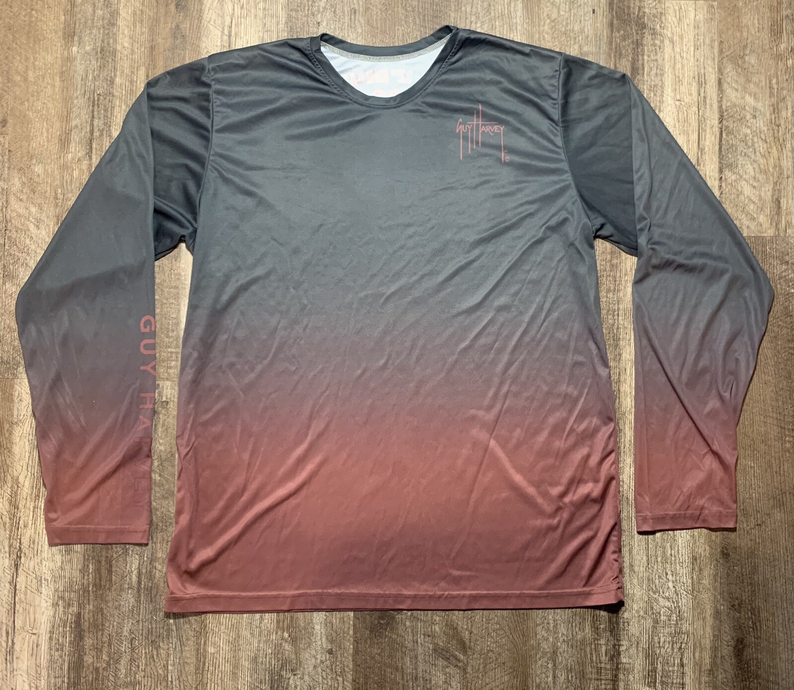 Guy Harvey Fishing Long Sleeve Shirt 32nd Annual Chili Cook-Off 2017 Kiss 99.9FM