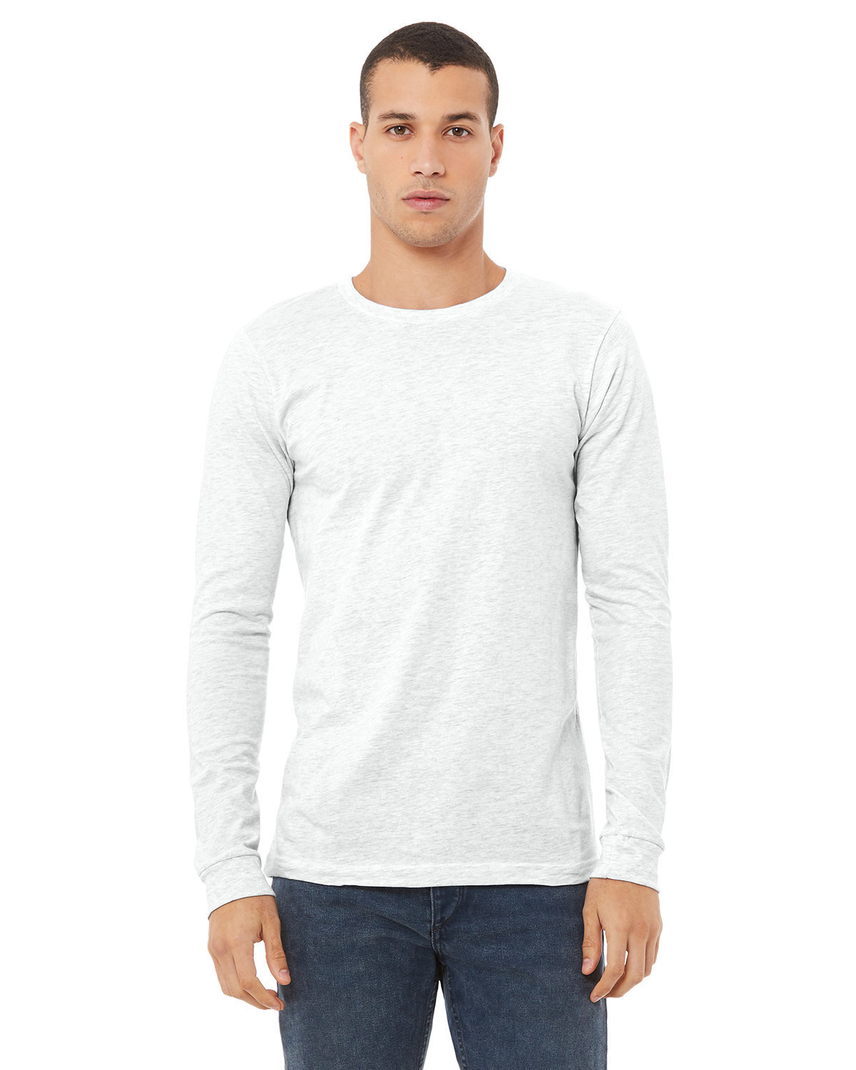 Bella + Canvas 3501 Unisex Retail Fit T Shirt Jersey T Shirt Long Sleeve T-Shirt