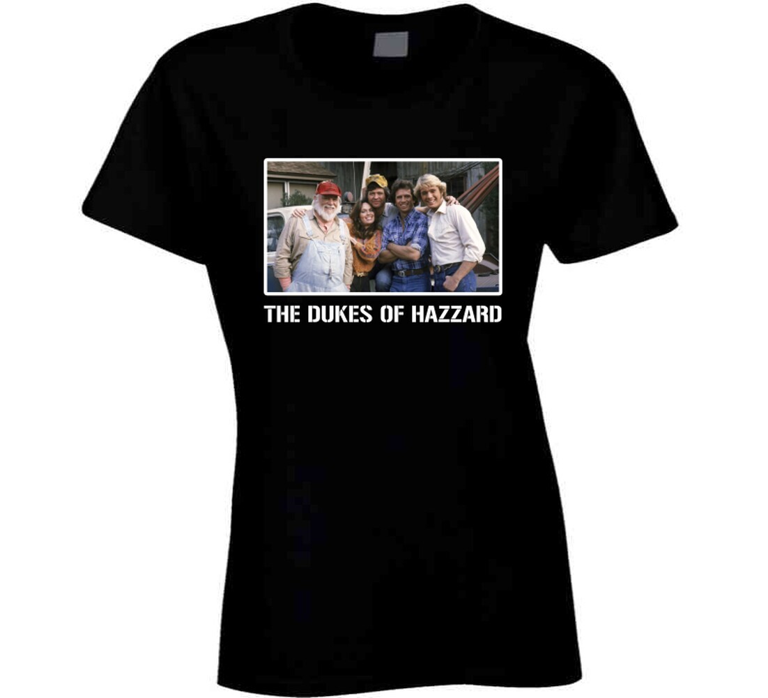 The Dukes Of Hazzard Cast Photo Tv Show Fan T Shirt